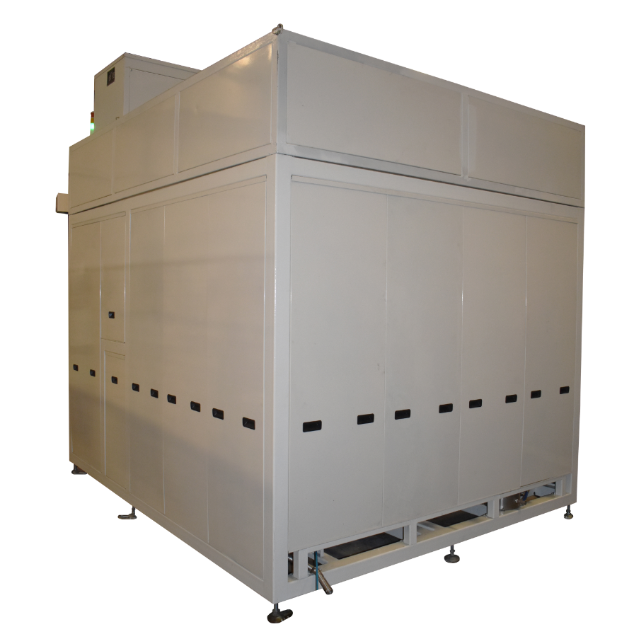 旋轉(zhuǎn)高壓噴淋清洗烘干機