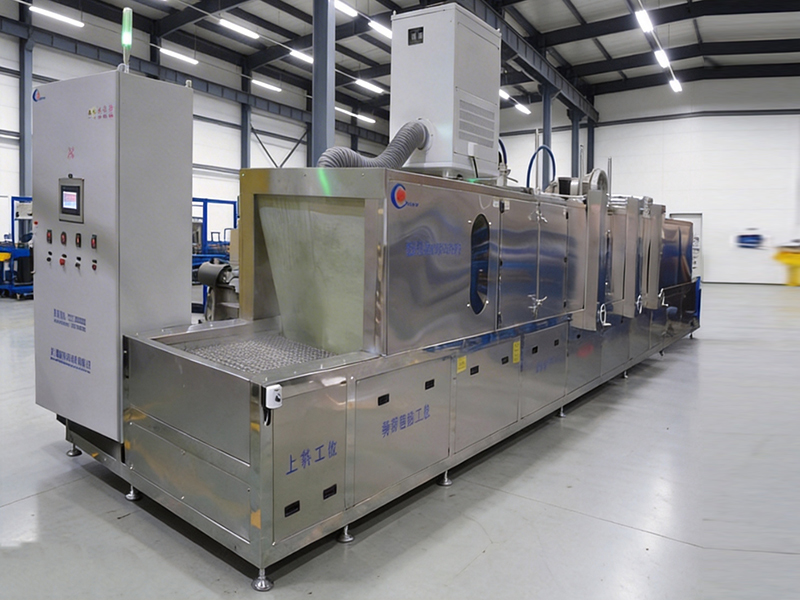 全自動通過式高壓清洗烘干線-(1)
